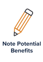 Note Potential Benefits